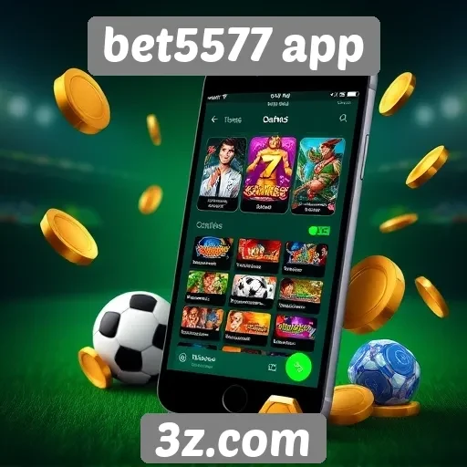 bet5577 app oferece diversas opções de jogos online