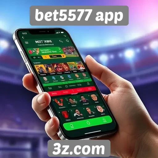 Avaliação da interface do usuário do bet5577 app