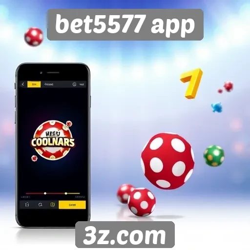Variedade de jogos disponíveis no bet5577 app